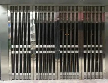 Cửa inox nan dọc